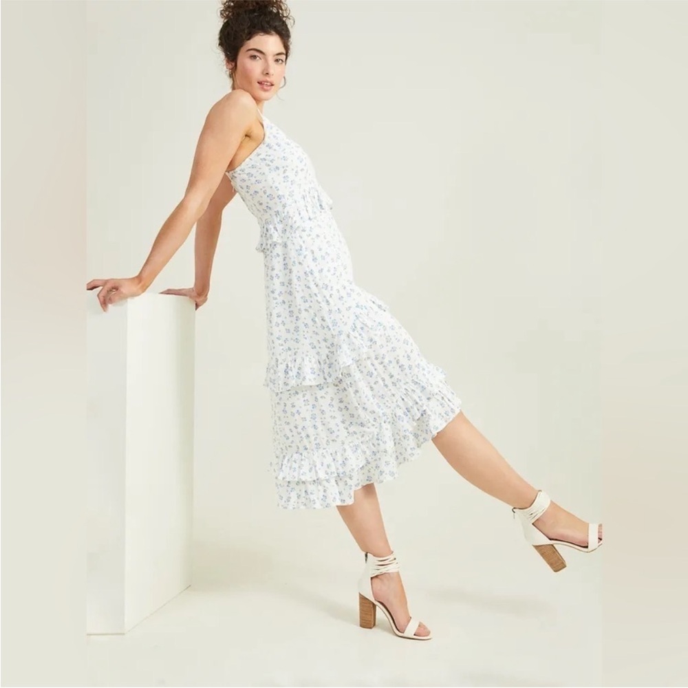 Altar'd State Florence Floral Midi Dress - Picture 2 of 13